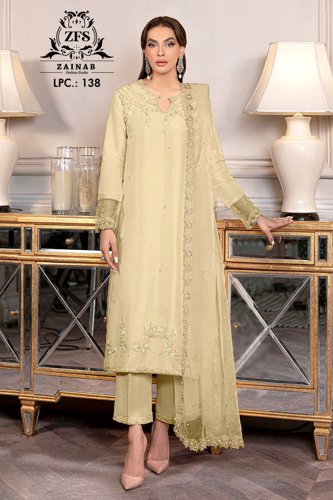 Fashion 138 By Zainab Readymade Pakistani Suits Catalog
